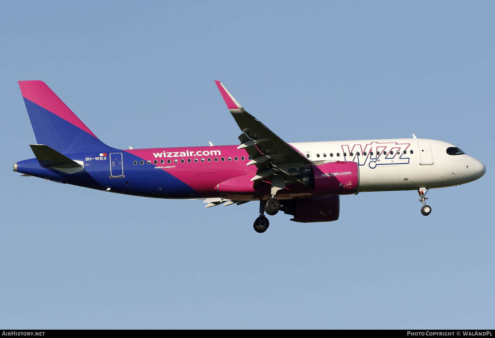 Aircraft Photo of 9H-WBX | Airbus A320-271N | Wizz Air | AirHistory.net #600258