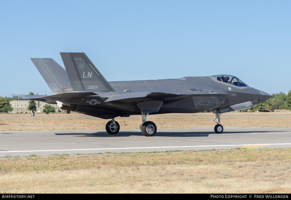 Aircraft Photo of 20-5571 / AF20-5571 | Lockheed Martin F-35A Lightning II | USA - Air Force | AirHistory.net #600269