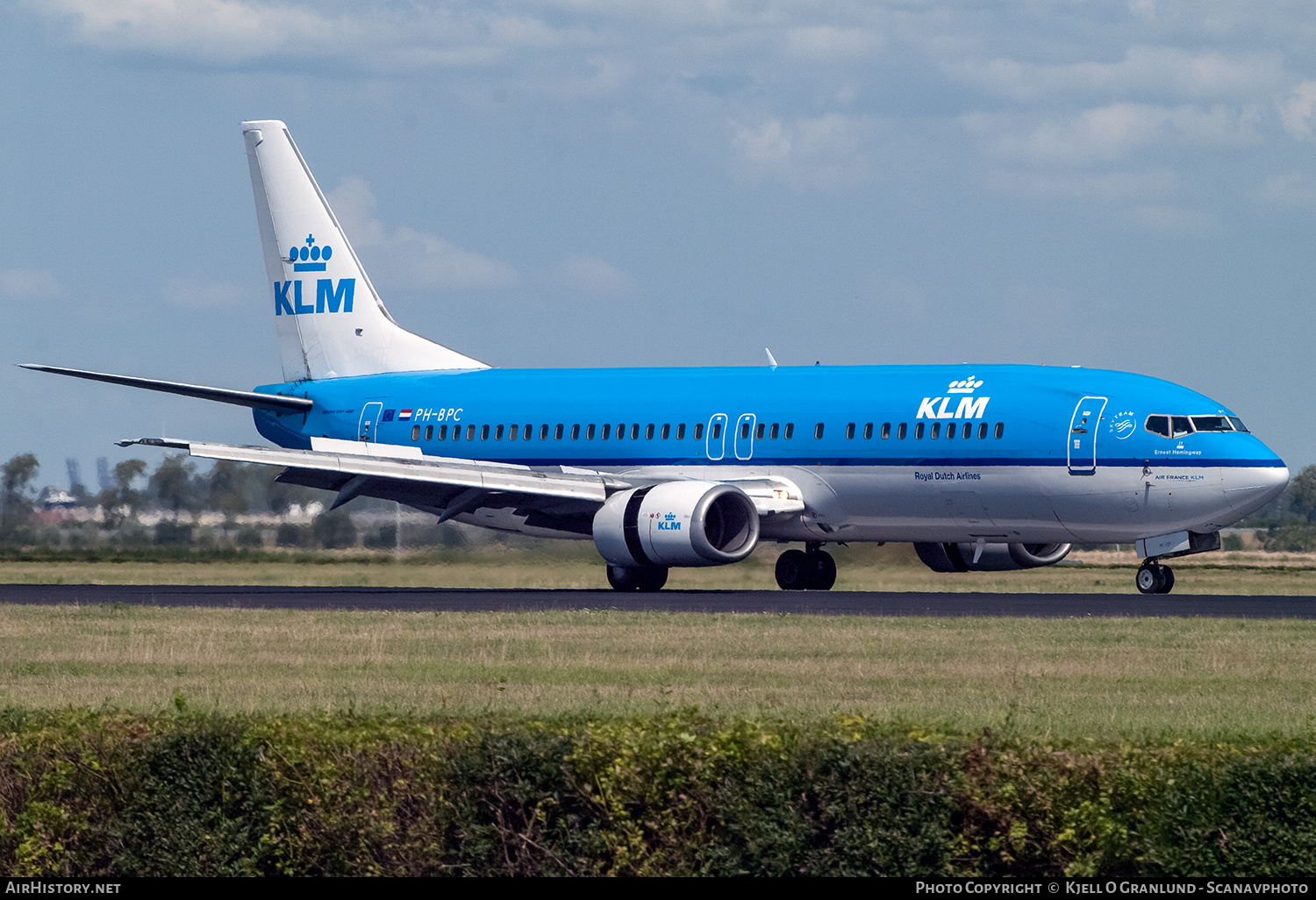 Aircraft Photo of PH-BPC | Boeing 737-4Y0 | KLM - Royal Dutch Airlines | AirHistory.net #600274