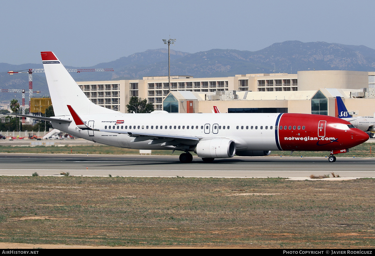 Aircraft Photo of SE-RPS | Boeing 737-8JP | Norwegian | AirHistory.net #600282