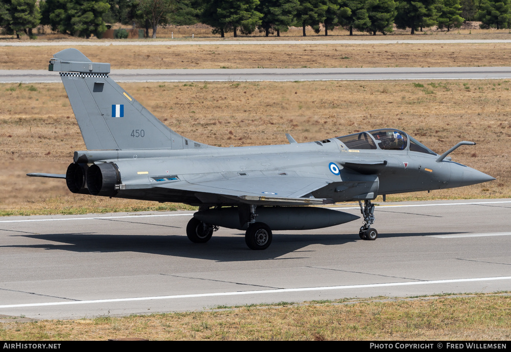 Aircraft Photo of 450 | Dassault Rafale EG | Greece - Air Force | AirHistory.net #600292