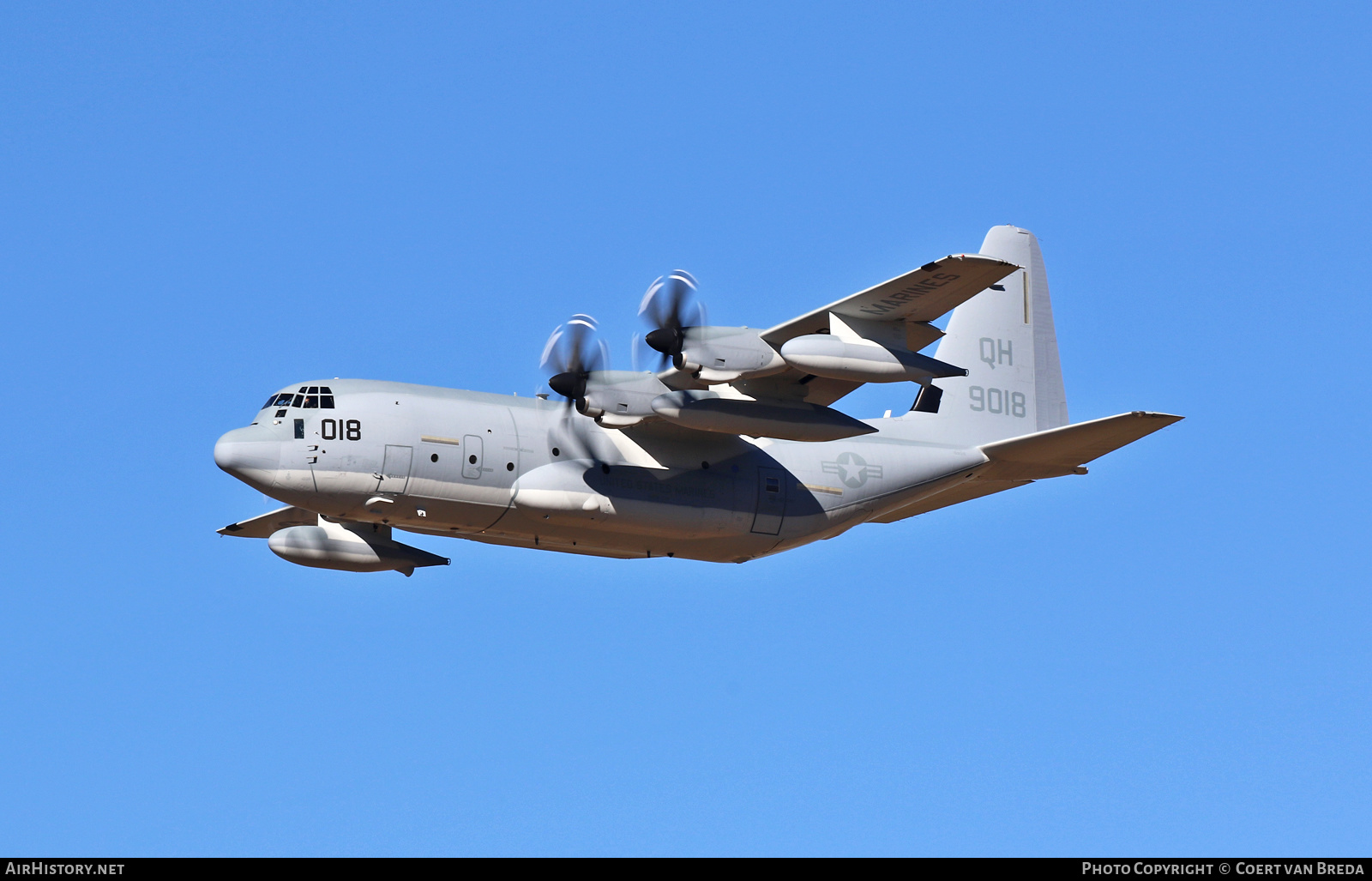 Aircraft Photo of 169018 / 9018 | Lockheed Martin KC-130J Hercules | USA - Marines | AirHistory.net #600321