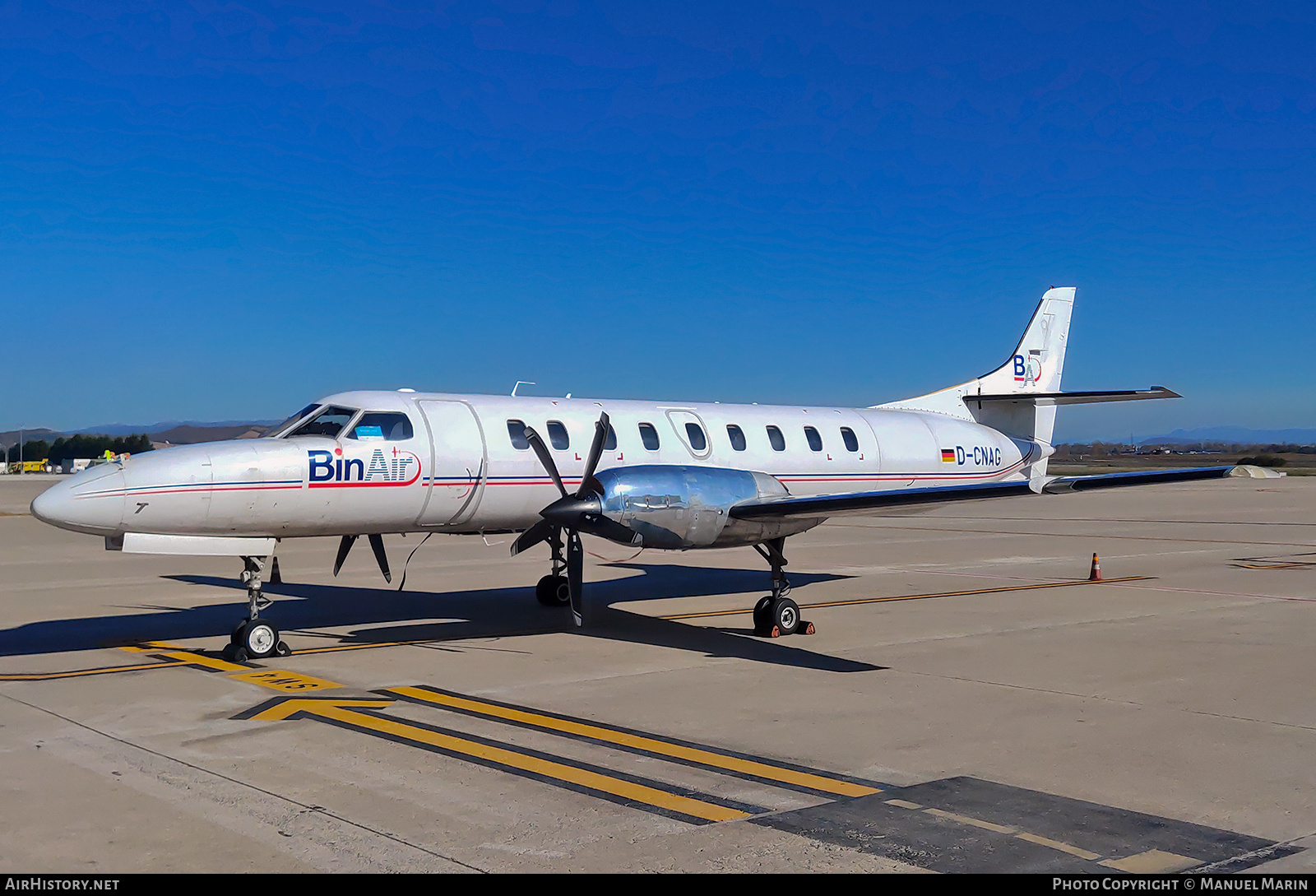 Aircraft Photo of D-CNAG | Fairchild SA-227DC Metro 23 | BinAir Aero Service | AirHistory.net #600325