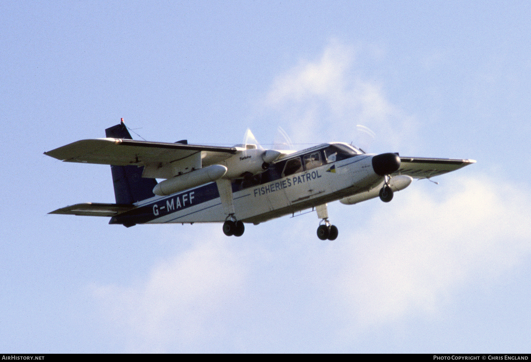 Aircraft Photo of G-MAFF | Pilatus Britten-Norman BN-2T Turbine Islander | Fisheries Patrol | AirHistory.net #600330