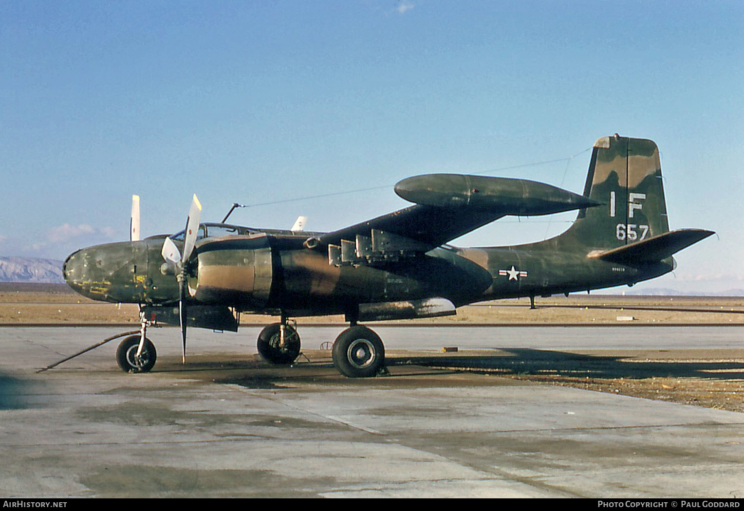 Aircraft Photo of 64-17657 / 64-657 | On Mark A-26A Counter Invader (B-26K) | USA - Air Force | AirHistory.net #600334