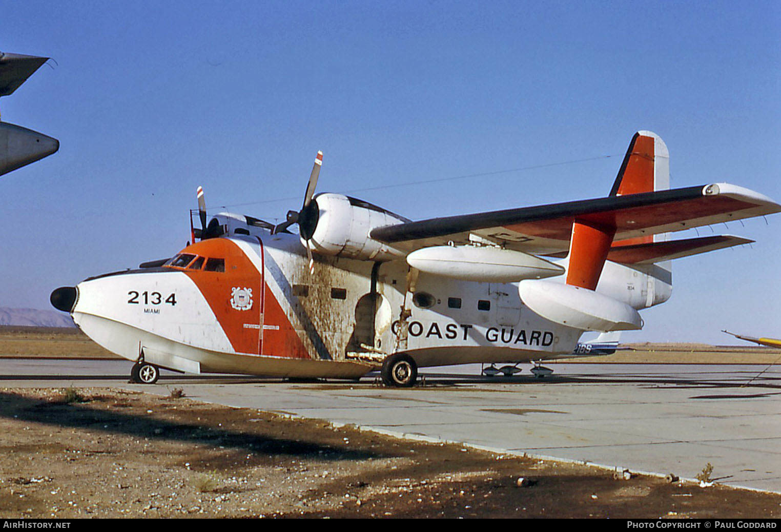 Aircraft Photo of 2134 | Grumman HU-16E Albatross | USA - Coast Guard | AirHistory.net #600336