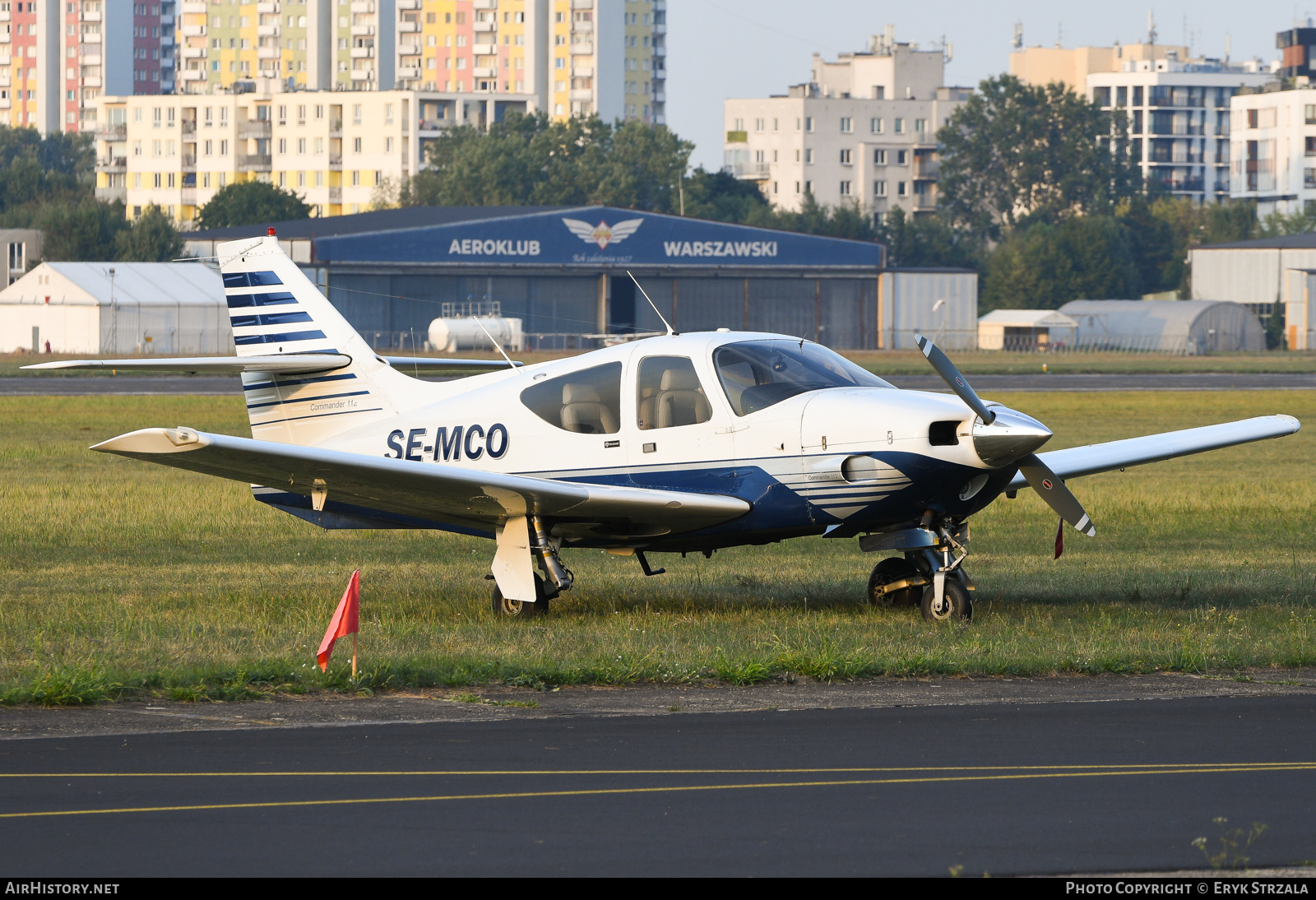 Aircraft Photo of SE-MCO | Rockwell Commander 112A | AirHistory.net #600363