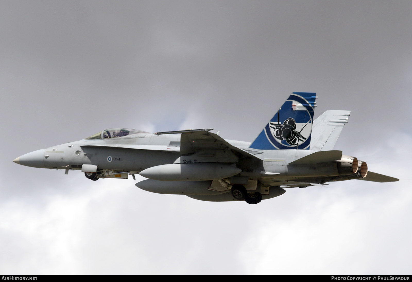 Aircraft Photo of HN-411 | McDonnell Douglas F/A-18C Hornet | Finland - Air Force | AirHistory.net #600373
