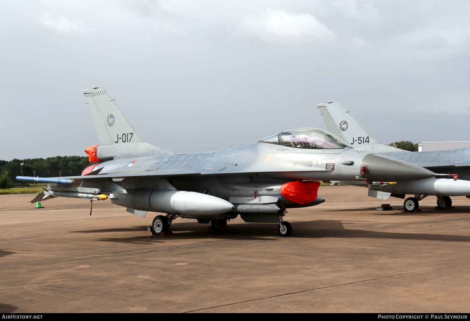 Aircraft Photo of J-017 | General Dynamics F-16AM Fighting Falcon | Netherlands - Air Force | AirHistory.net #600379
