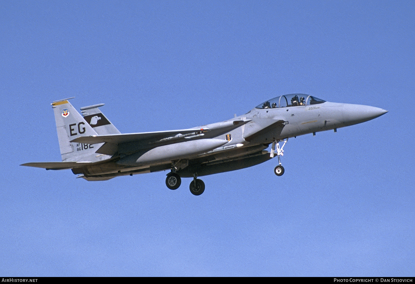 Aircraft Photo of 86-0182 / AF86-182 | McDonnell Douglas F-15D Eagle | USA - Air Force | AirHistory.net #600383