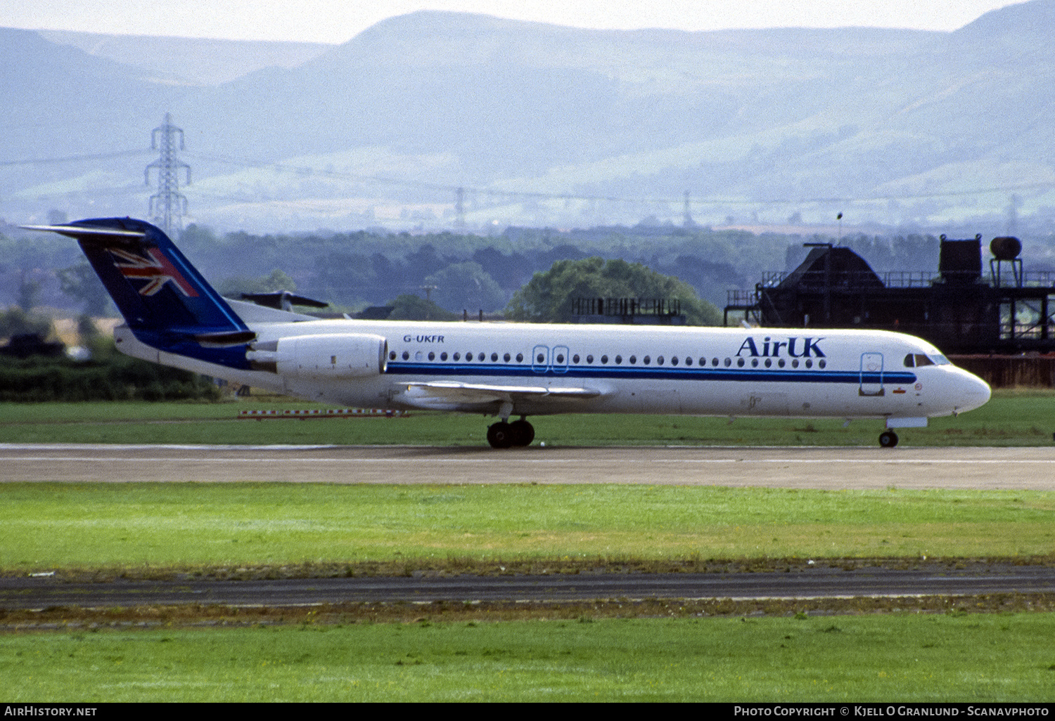 Aircraft Photo of G-UKFR | Fokker 100 (F28-0100) | Air UK | AirHistory.net #600400