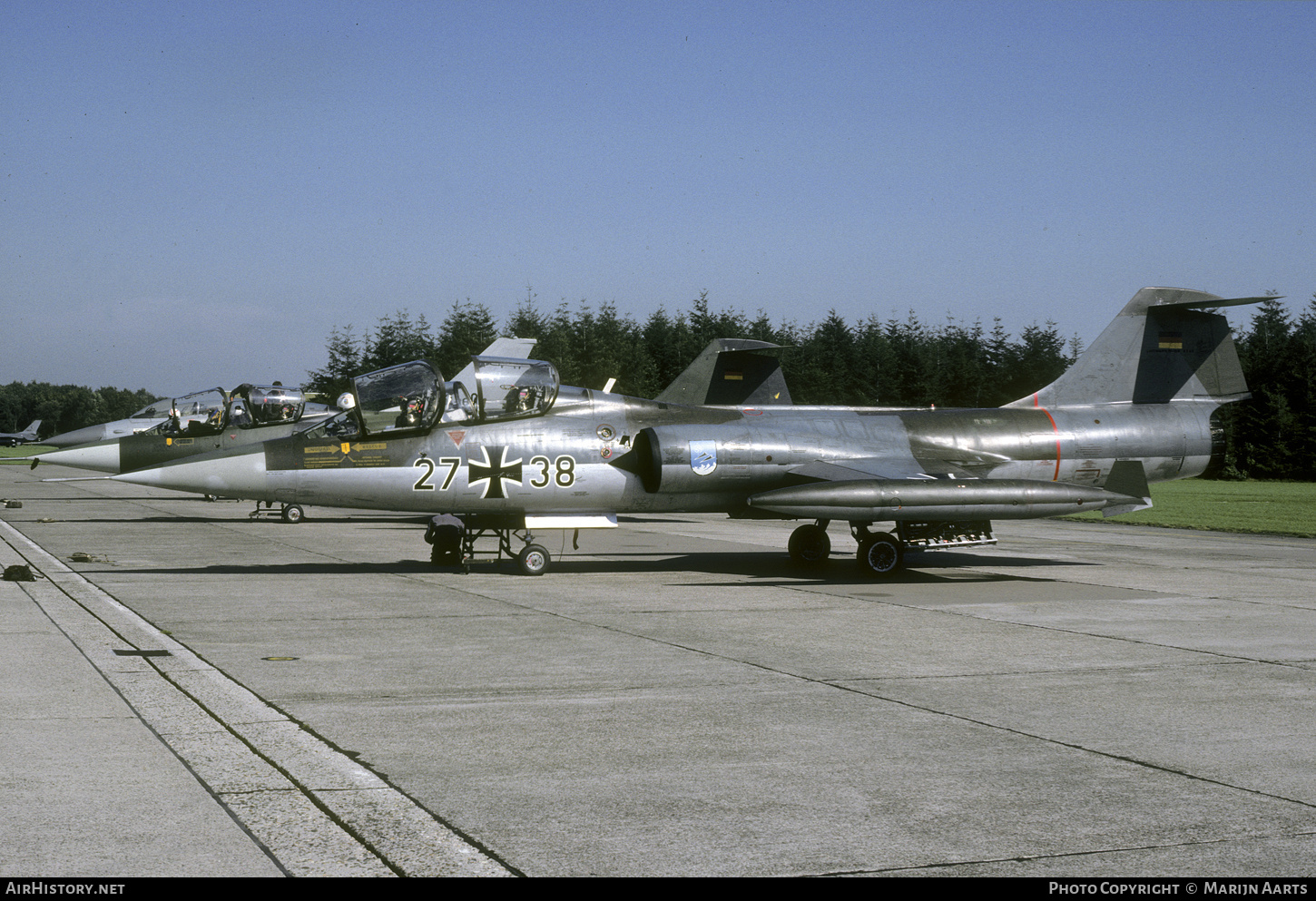 Aircraft Photo of 2738 | Lockheed TF-104G Starfighter | Germany - Air Force | AirHistory.net #600402