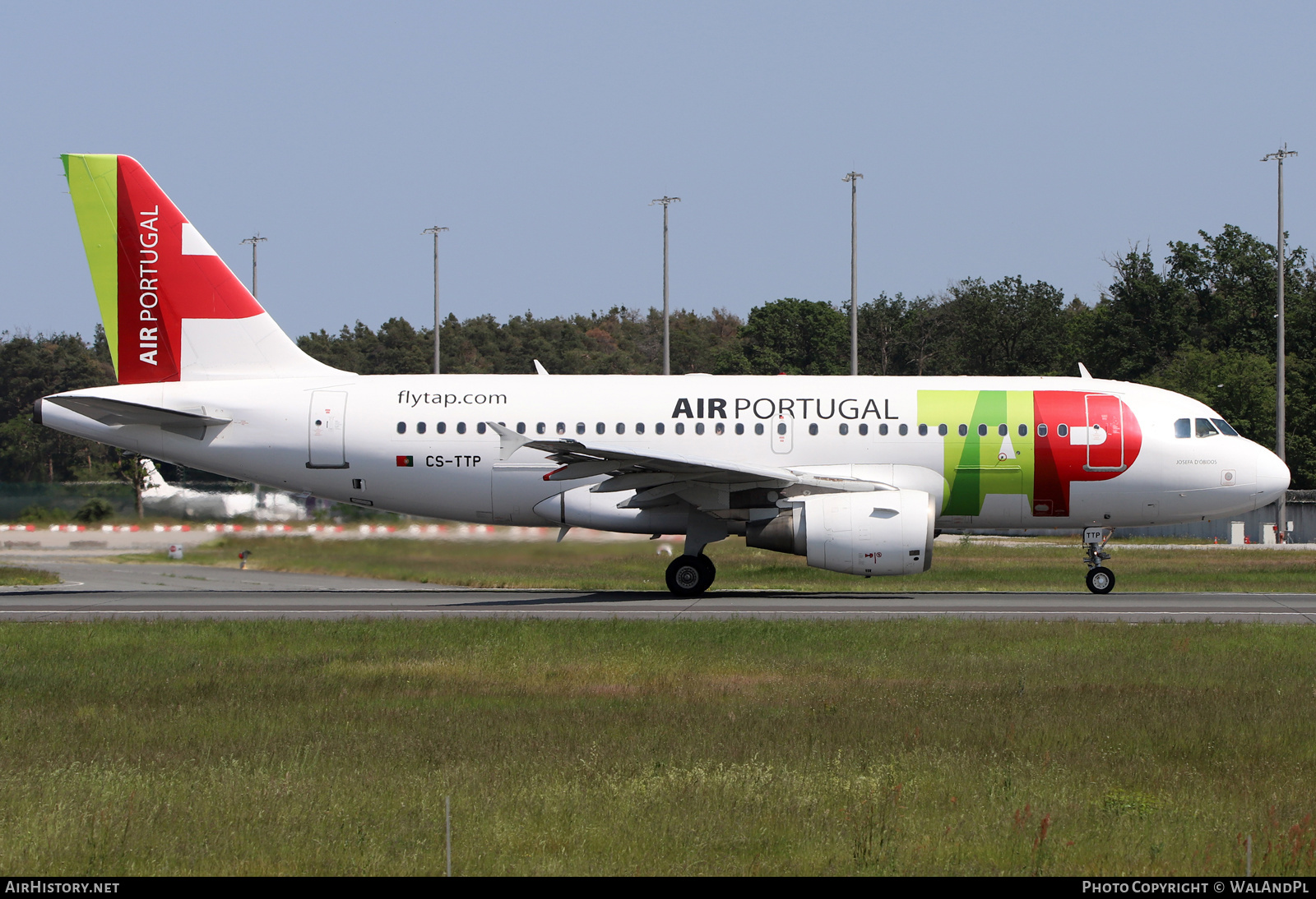 Aircraft Photo of CS-TTP | Airbus A319-111 | TAP Air Portugal | AirHistory.net #600409