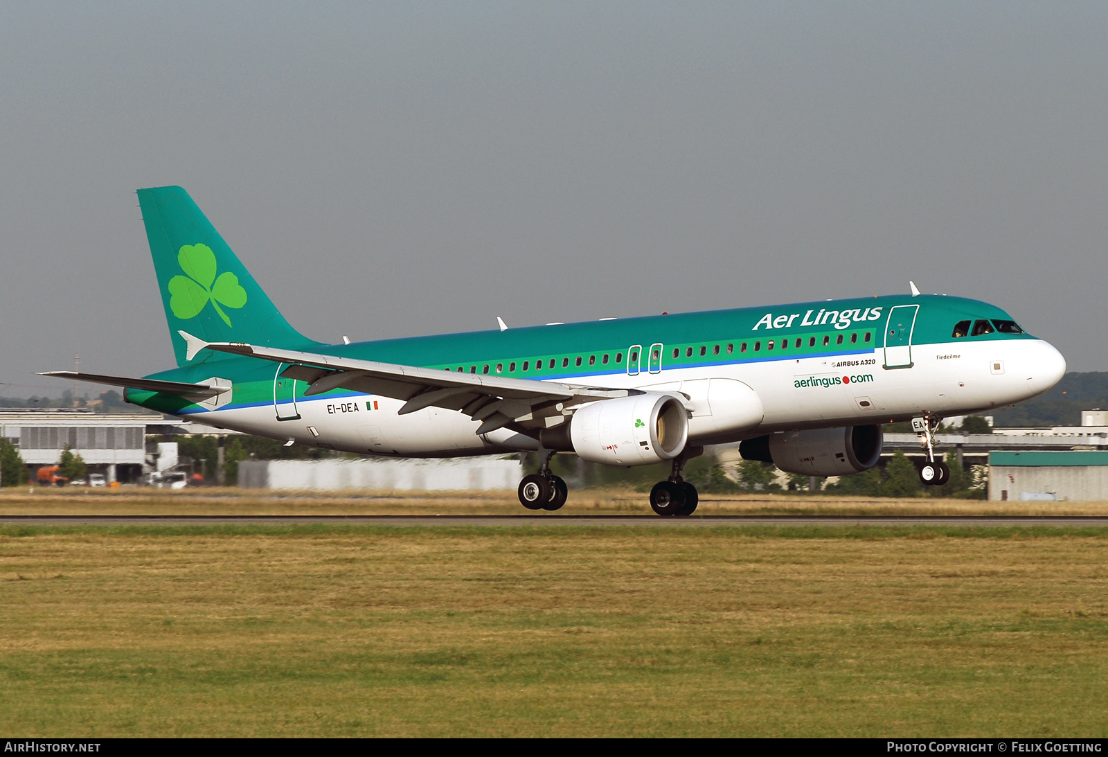 Aircraft Photo of EI-DEA | Airbus A320-214 | Aer Lingus | AirHistory.net #600414