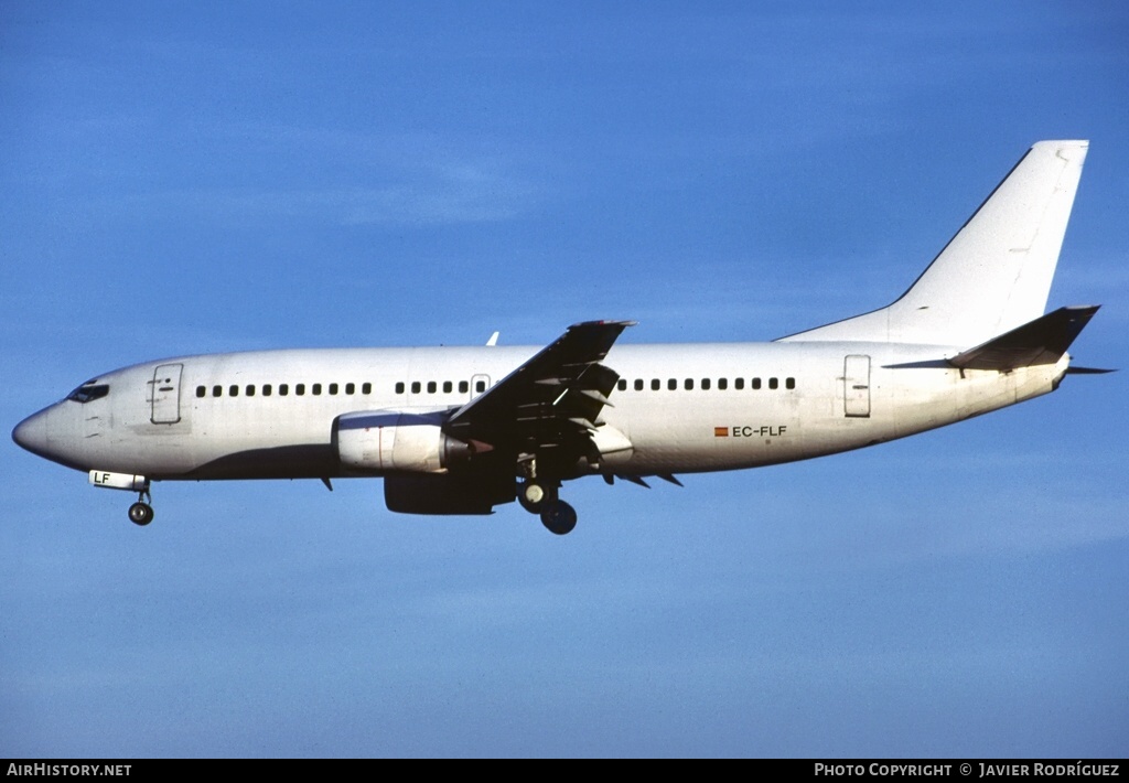 Aircraft Photo of EC-FLF | Boeing 737-36E | AirHistory.net #600417