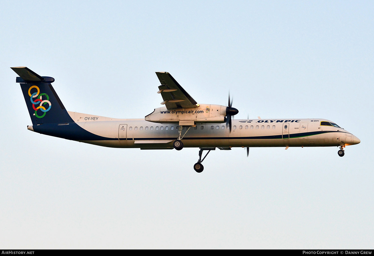 Aircraft Photo of OY-YEY | Bombardier DHC-8-402 Dash 8 | Olympic | AirHistory.net #600420
