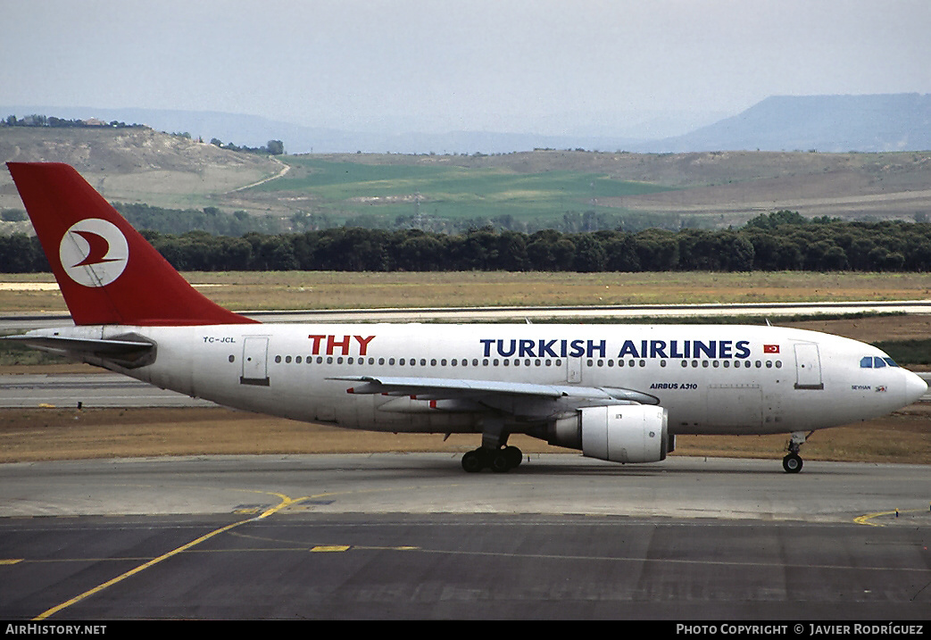 Aircraft Photo of TC-JCL | Airbus A310-203 | THY Türk Hava Yolları - Turkish Airlines | AirHistory.net #600437