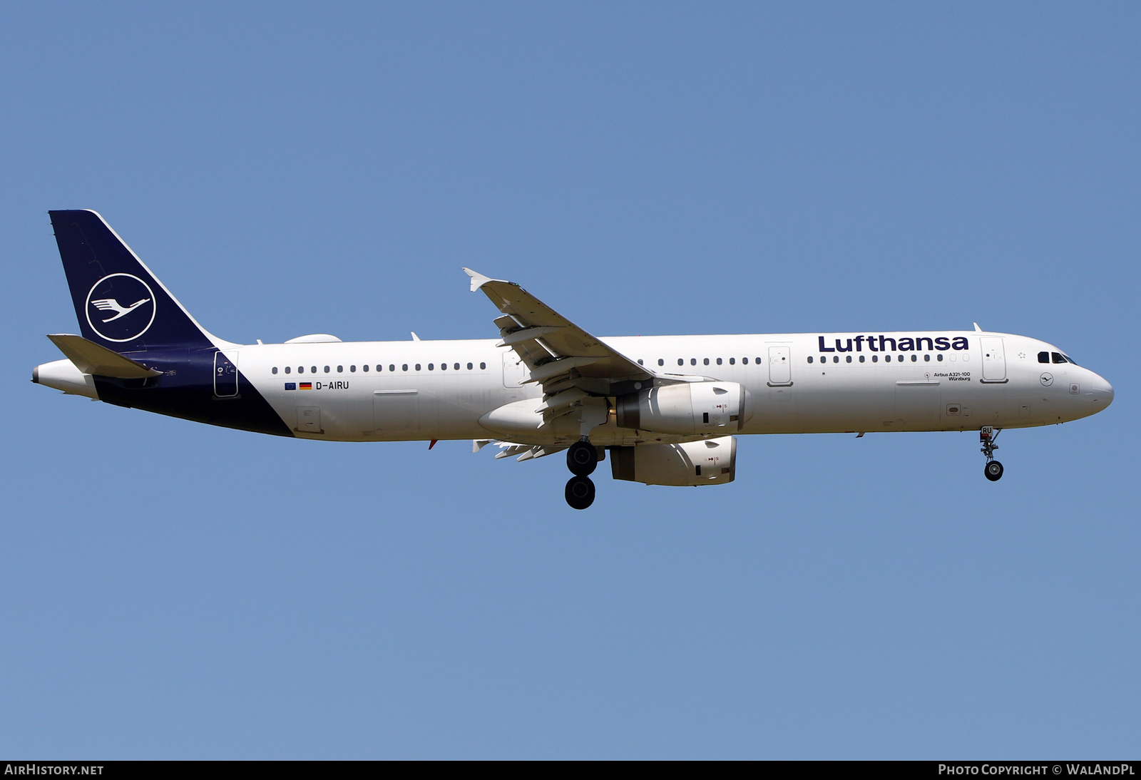 Aircraft Photo of D-AIRU | Airbus A321-131 | Lufthansa | AirHistory.net #600438