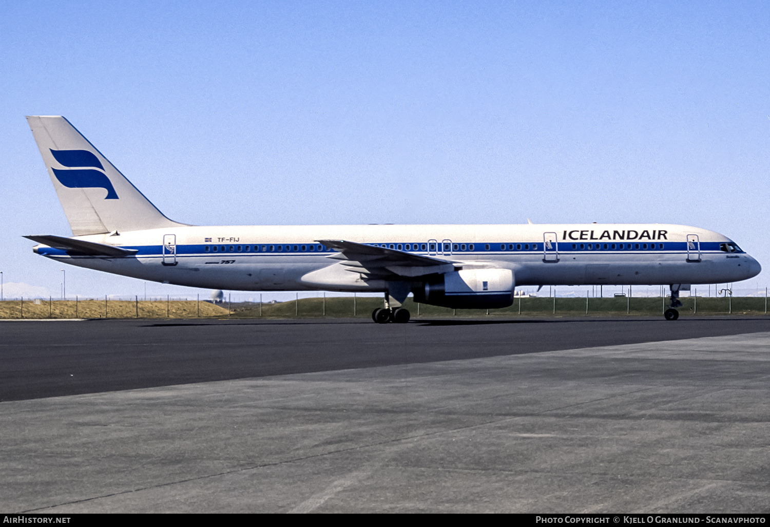 Aircraft Photo of TF-FIJ | Boeing 757-208 | Icelandair | AirHistory.net #600440