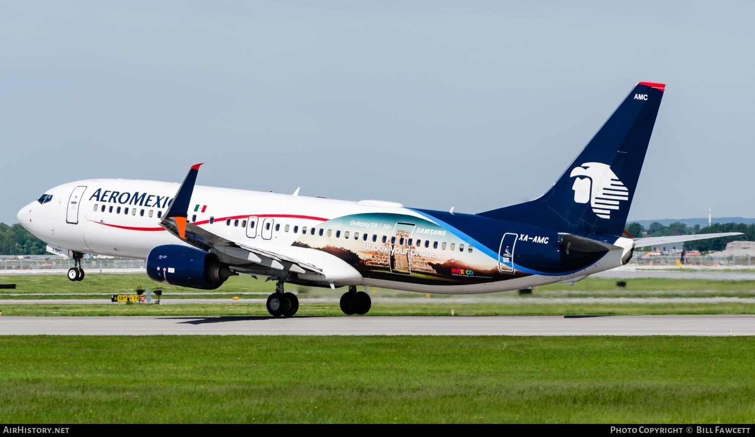 Aircraft Photo of XA-AMC | Boeing 737-852 | AeroMéxico | AirHistory.net #600447