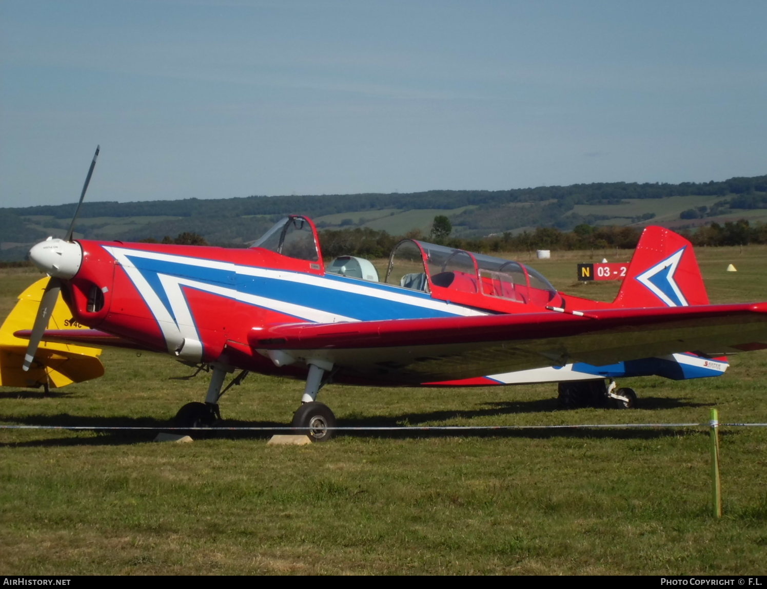 Aircraft Photo of F-GHHU | Zlin Z-526AFS Akrobat Special | AirHistory.net #600451