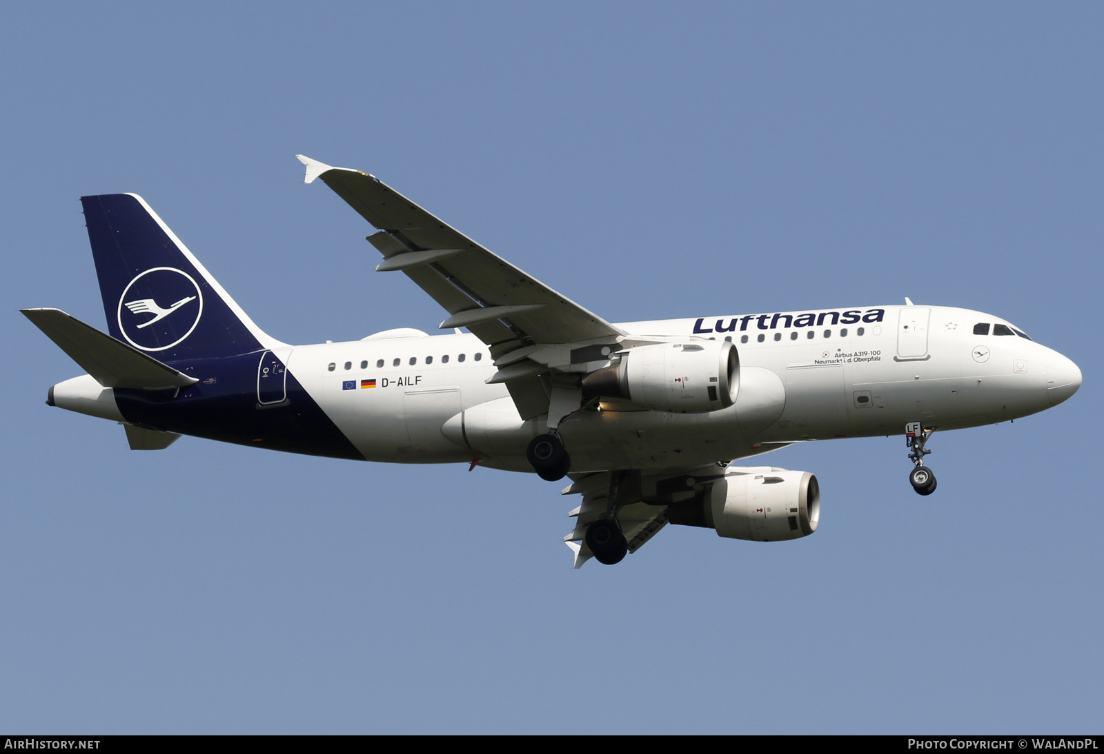 Aircraft Photo of D-AILF | Airbus A319-114 | Lufthansa | AirHistory.net #600465