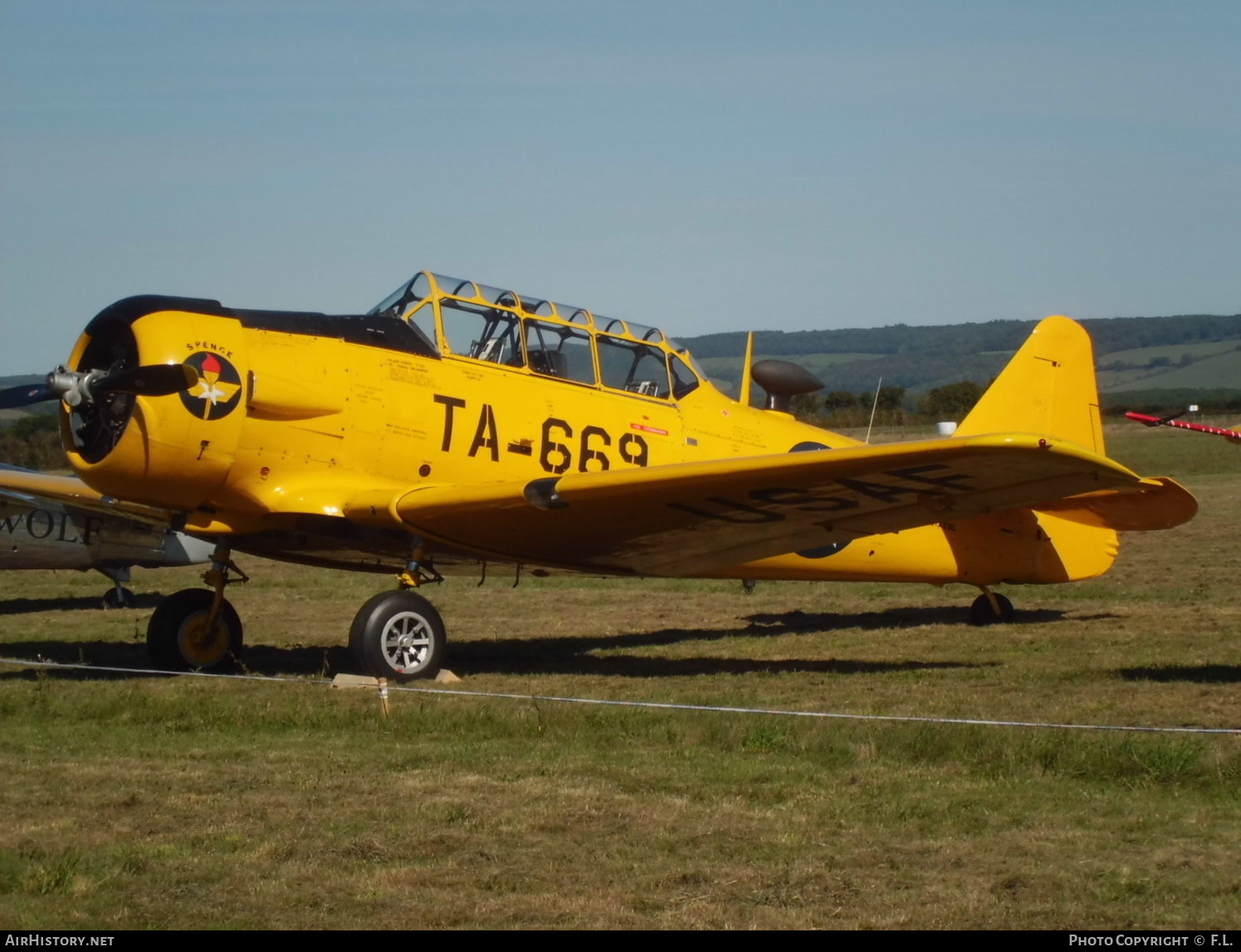 Aircraft Photo of F-AZBL / 90669 | North American SNJ-5 Texan | USA - Air Force | AirHistory.net #600466