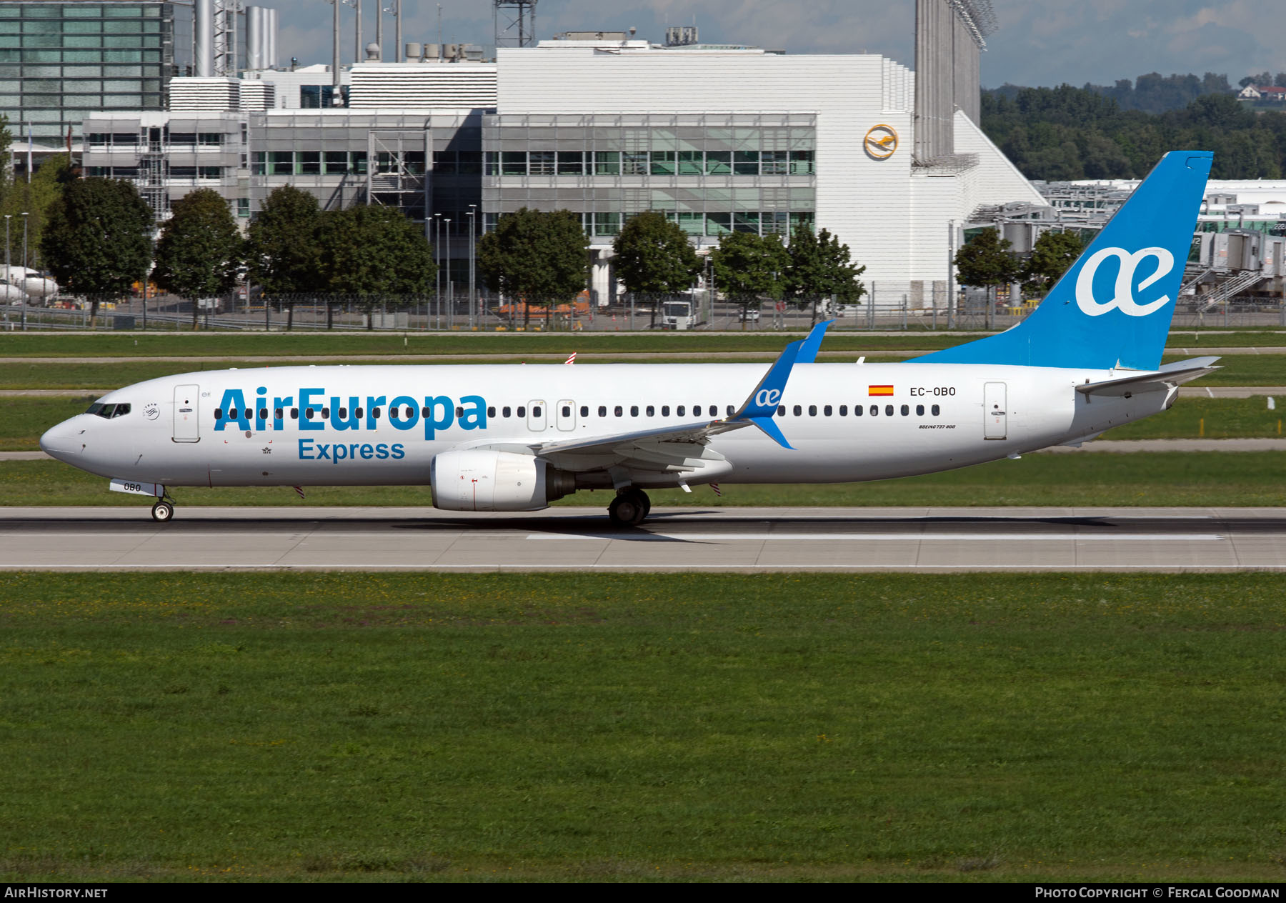 Aircraft Photo of EC-OBO | Boeing 737-8K5 | Air Europa Express | AirHistory.net #600473