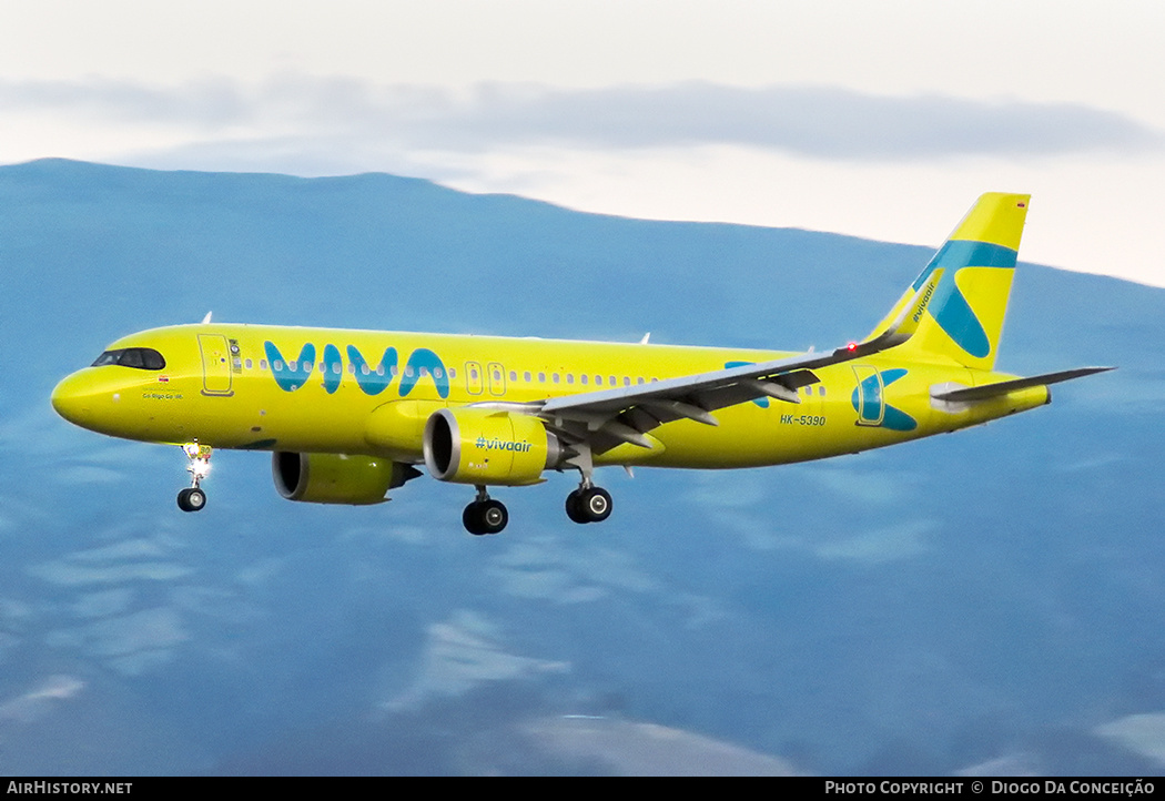 Aircraft Photo of HK-5390 | Airbus A320-251N | Viva Air | AirHistory.net #600484