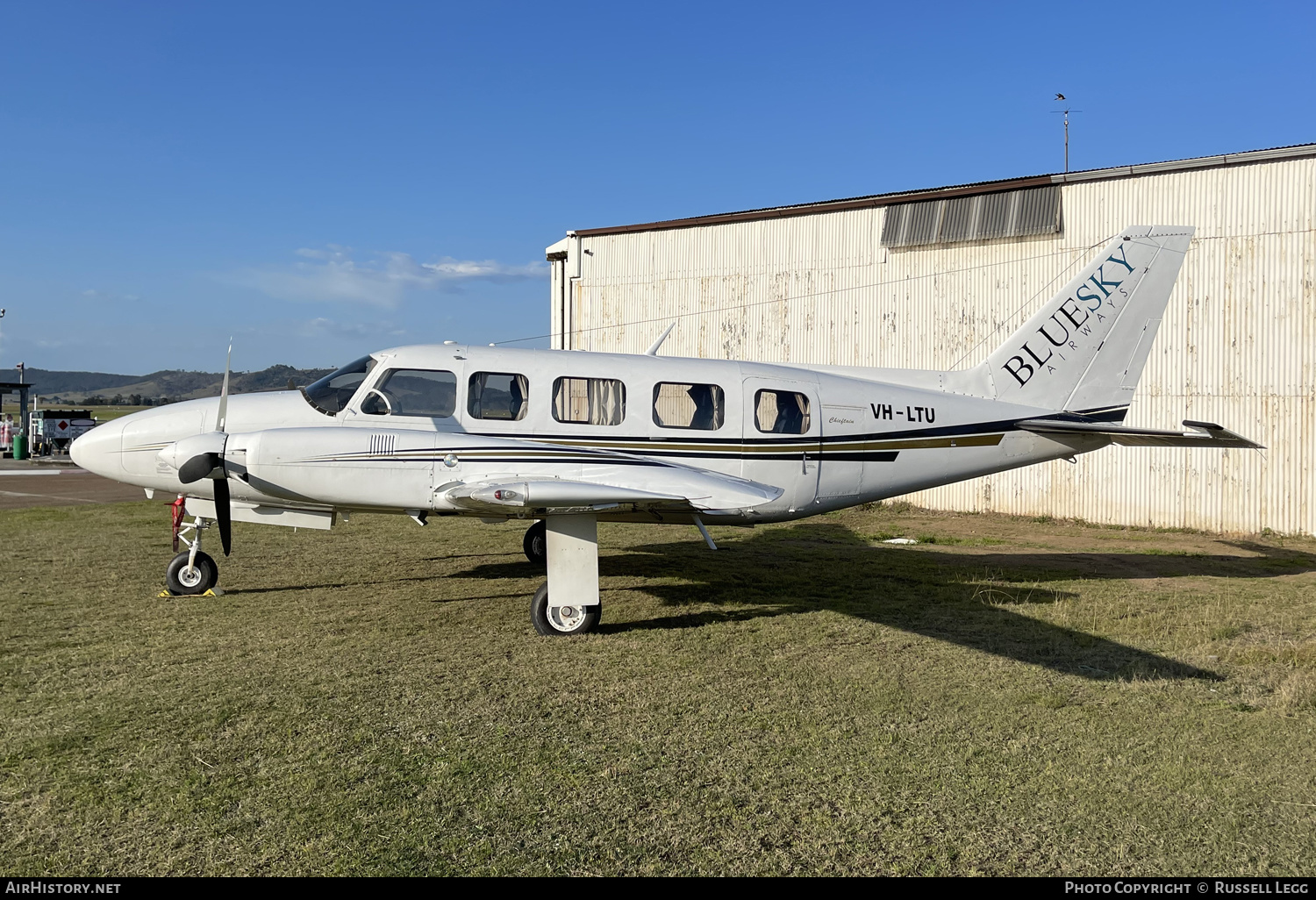 Aircraft Photo of VH-LTU | Piper PA-31-350 Navajo Chieftain | Blue Sky Airways | AirHistory.net #600486