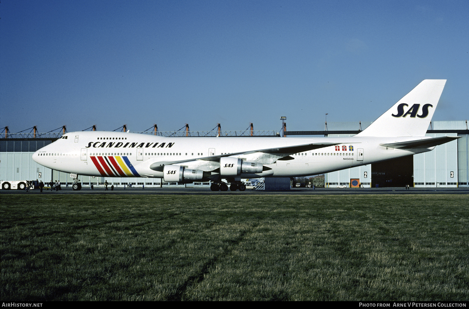 Aircraft Photo of N4501Q | Boeing 747-283BM | Scandinavian Airlines - SAS | AirHistory.net #600487