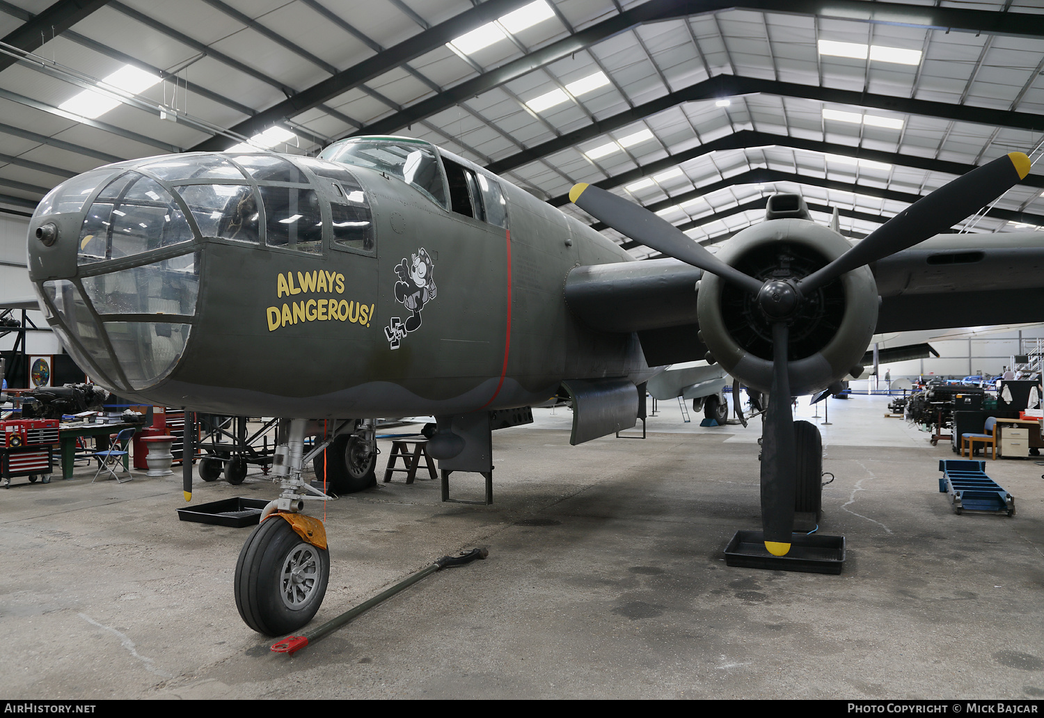 Aircraft Photo of 43-4037 | North American B-25J Mitchell | USA - Air Force | AirHistory.net #600489