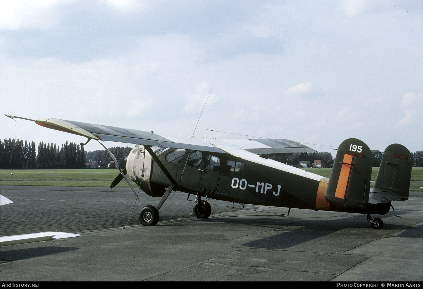 Aircraft Photo of OO-MPJ / 195 | Max Holste MH.1521M Broussard | AirHistory.net #600495