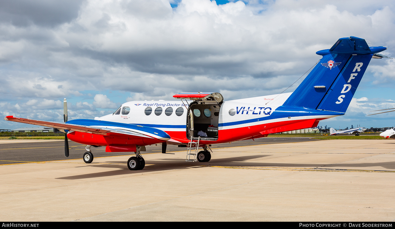Aircraft Photo of VH-LTQ | Beechcraft 200C King Air | Royal Flying Doctor Service - RFDS | AirHistory.net #600502