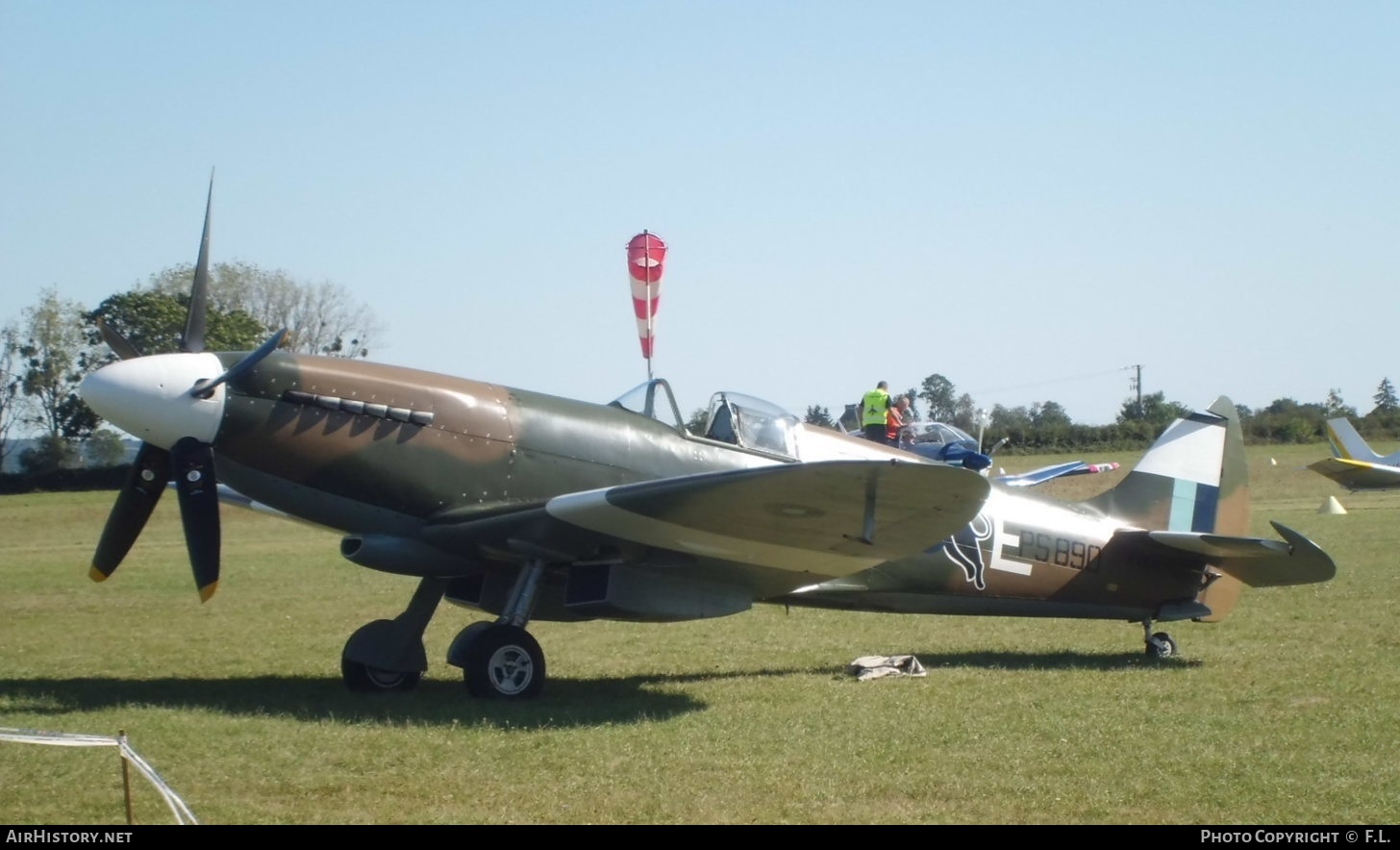 Aircraft Photo of F-AZJS / PS890 | Supermarine 389 Spitfire PR19 | UK - Air Force | AirHistory.net #600505