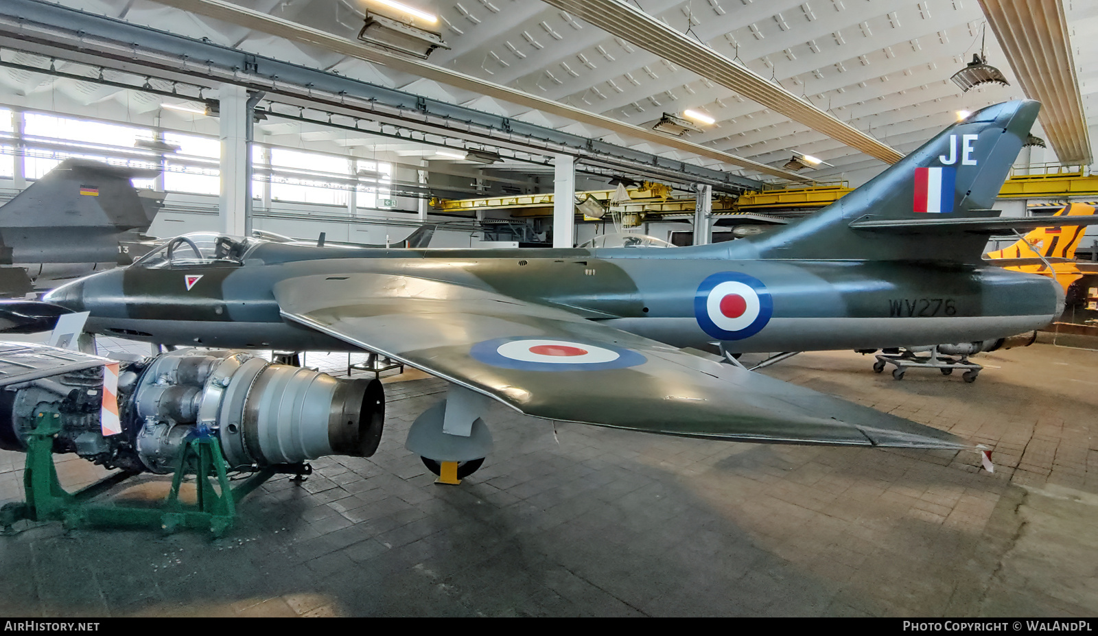 Aircraft Photo of WV276 | Hawker Hunter F4 | UK - Air Force | AirHistory.net #600510