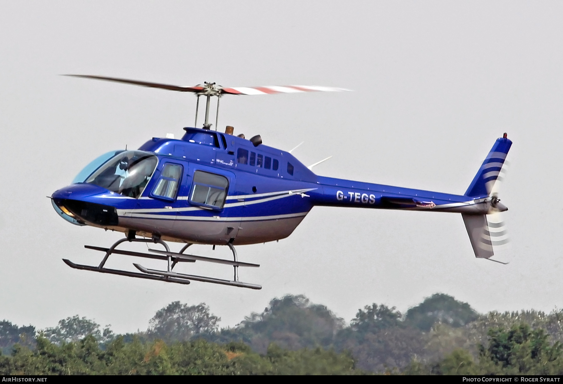 Aircraft Photo of G-TEGS | Bell 206B JetRanger III | AirHistory.net #600533