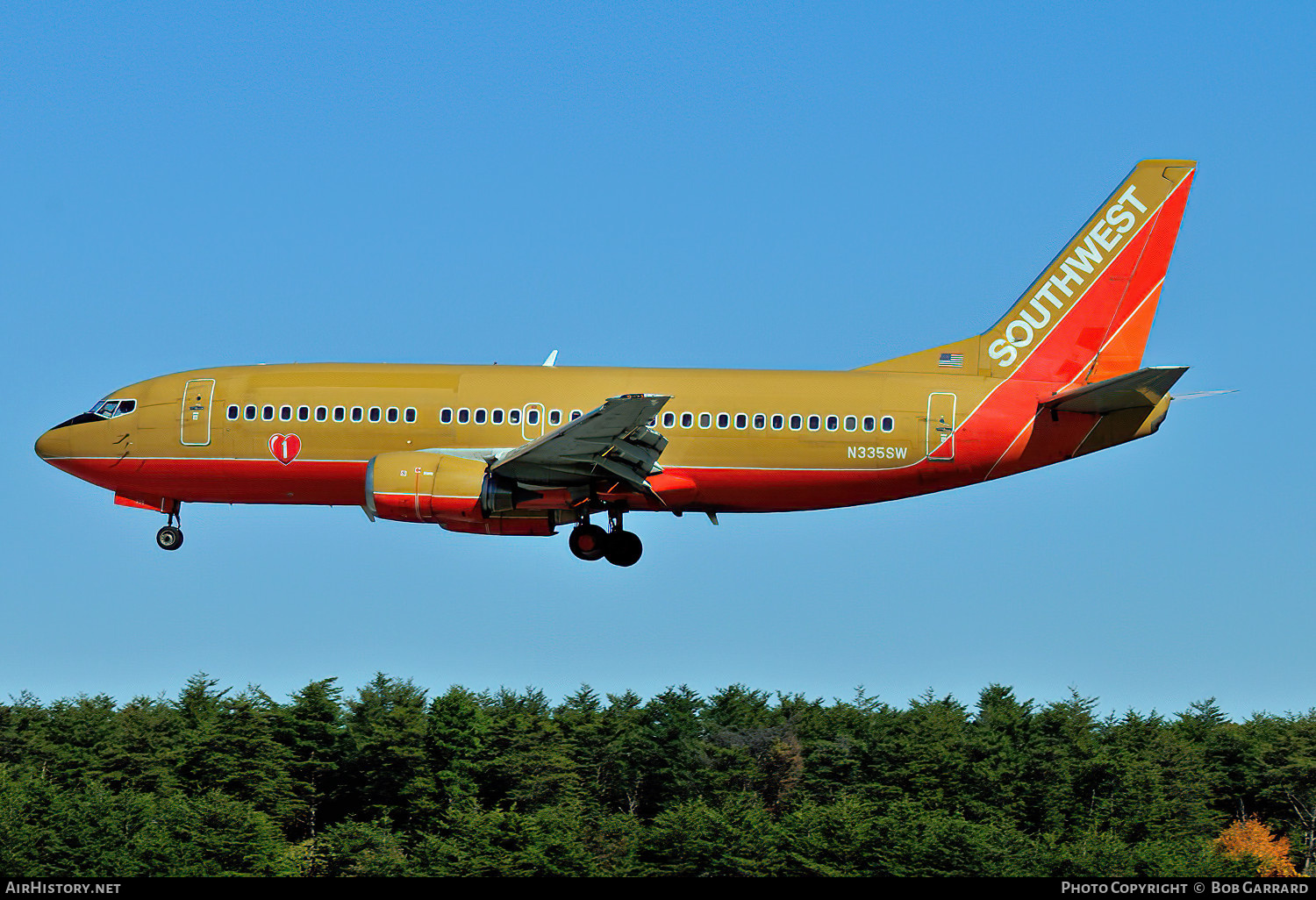 Aircraft Photo of N335SW | Boeing 737-3H4 | Southwest Airlines | AirHistory.net #600545