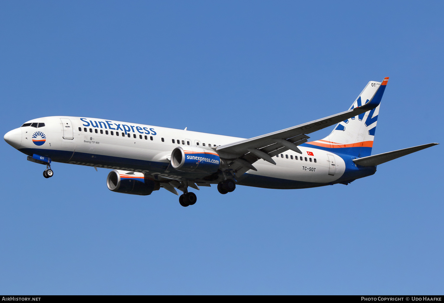 Aircraft Photo of TC-SOT | Boeing 737-8Z9 | SunExpress | AirHistory.net #600547