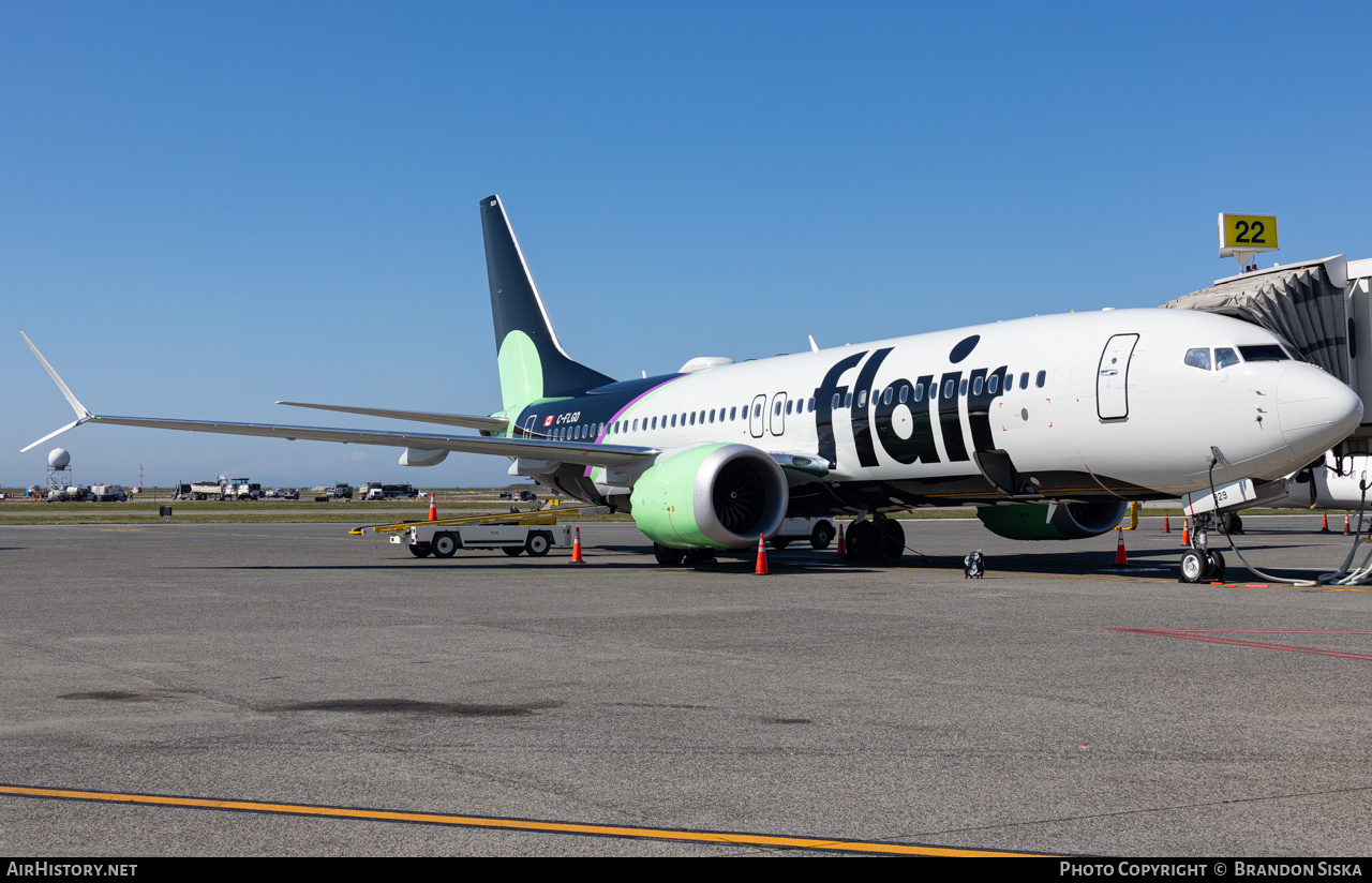 Aircraft Photo of C-FLGD | Boeing 737-8 Max 8 | Flair Airlines | AirHistory.net #600556