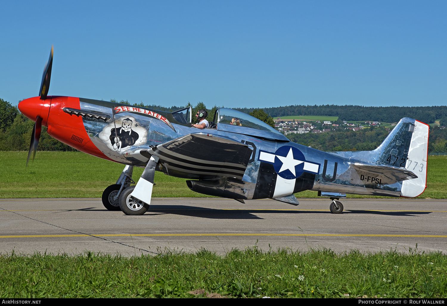 Aircraft Photo of D-FPSI / 472773 | North American P-51D Mustang | USA - Air Force | AirHistory.net #600572