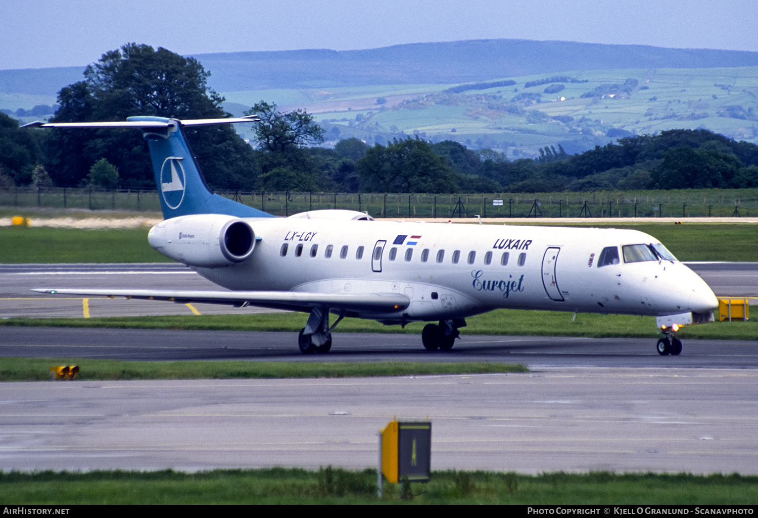 Aircraft Photo of LX-LGY | Embraer ERJ-145LU (EMB-145LU) | Luxair | AirHistory.net #600578