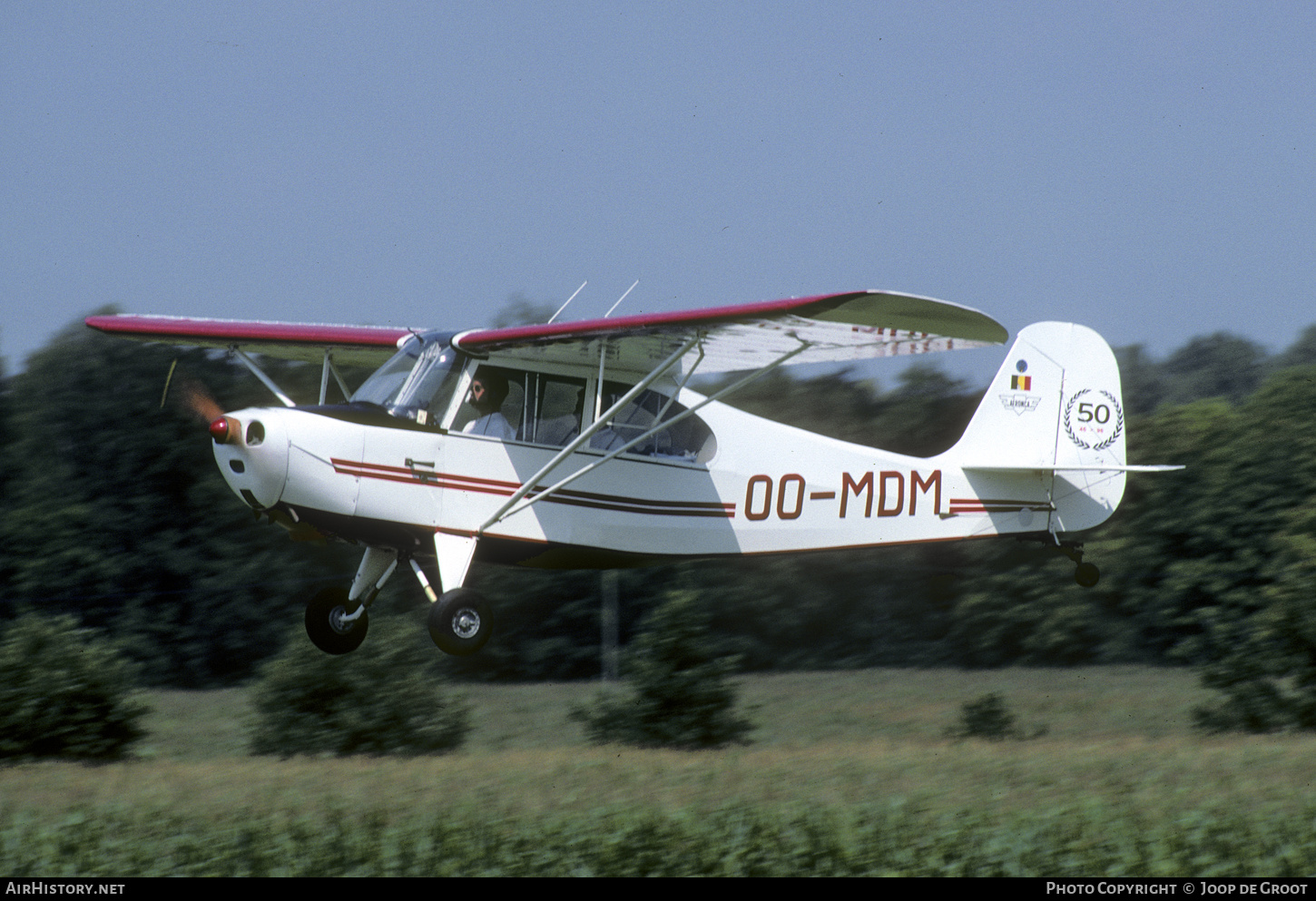 Aircraft Photo of OO-MDM | Aeronca 7AC Champion | AirHistory.net #600594