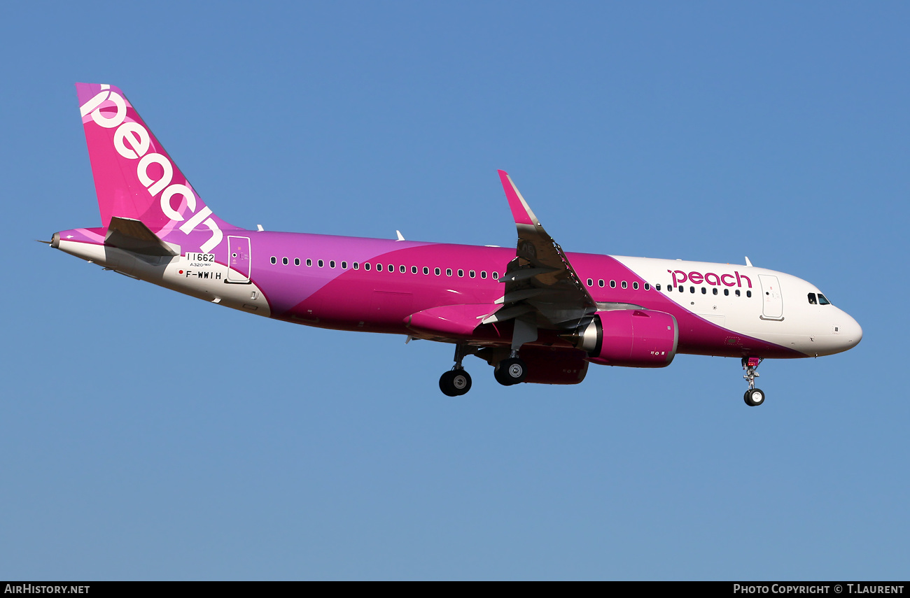 Aircraft Photo of F-WWIH | Airbus A320-251N | Peach Aviation | AirHistory.net #600602