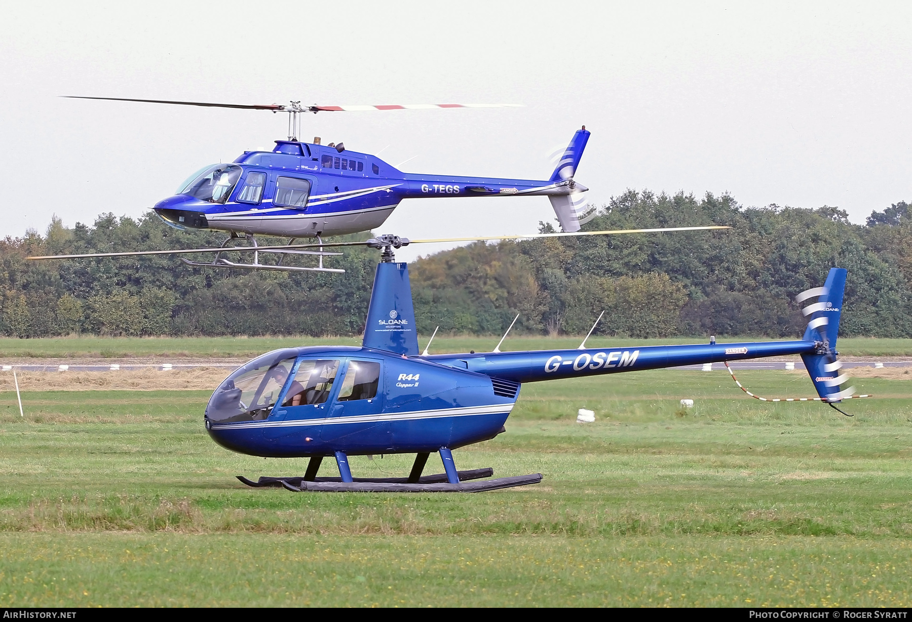 Aircraft Photo of G-OSEM | Robinson R-44 Clipper II | Sloane Helicopters | AirHistory.net #600603