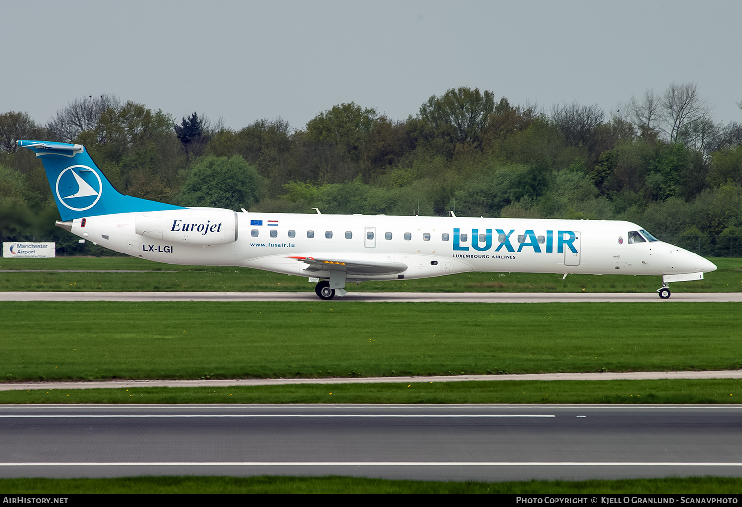 Aircraft Photo of LX-LGI | Embraer ERJ-145LU (EMB-145LU) | Luxair | AirHistory.net #600617