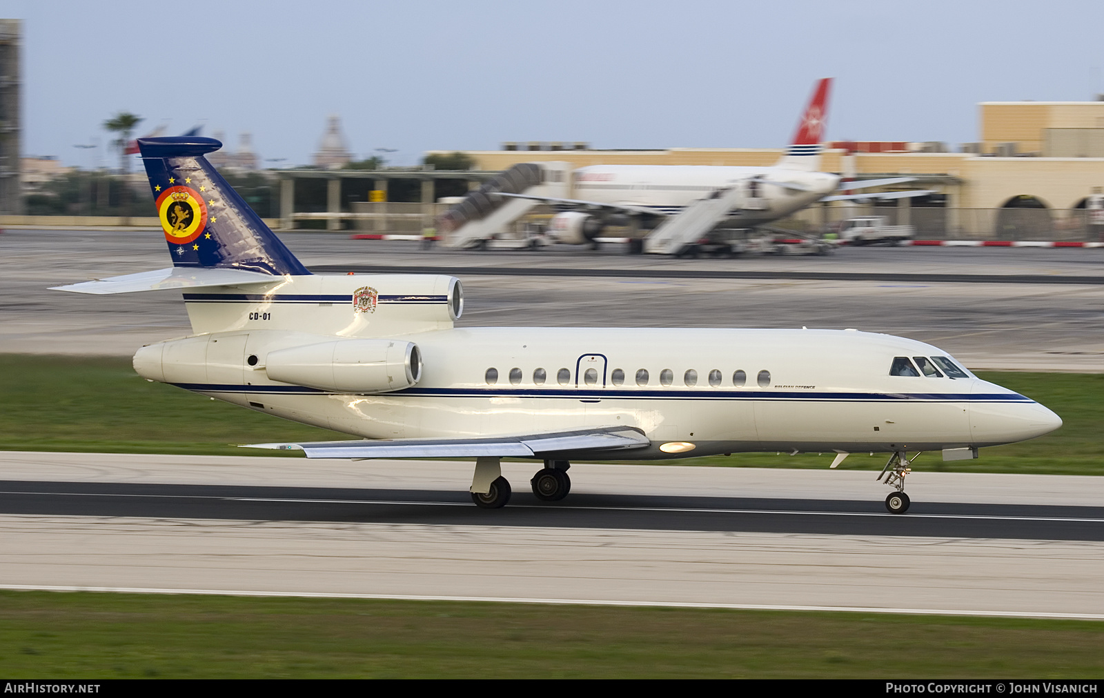 Aircraft Photo of CD-01 | Dassault Falcon 900B | Belgium - Air Force | AirHistory.net #600618