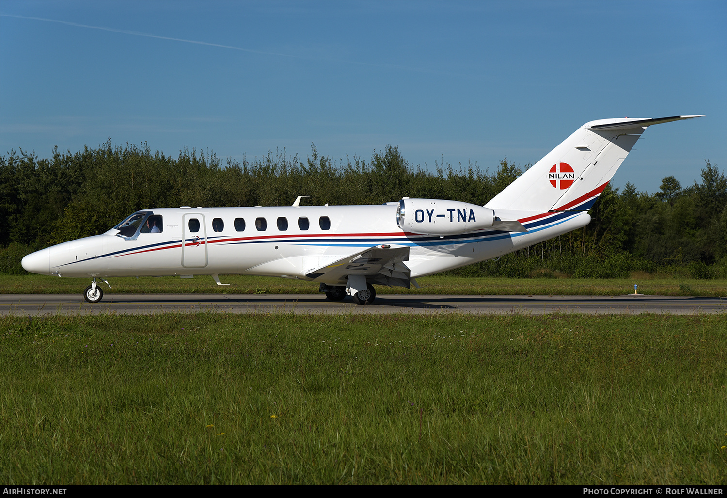 Aircraft Photo of OY-TNA | Cessna 525B CitationJet CJ3+ | Nilan | AirHistory.net #600622