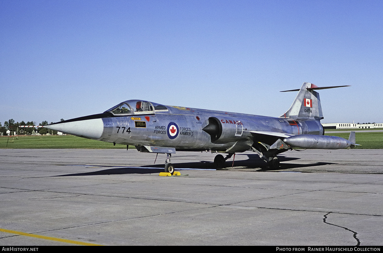 Aircraft Photo of 104774 | Lockheed CF-104A Starfighter | Canada - Air Force | AirHistory.net #600631