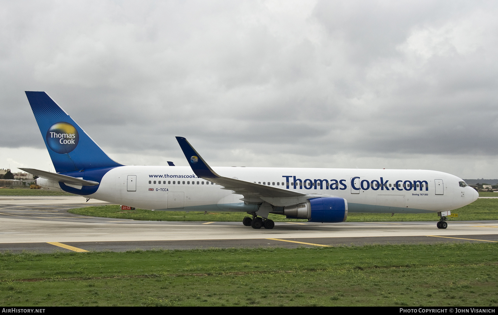 Aircraft Photo of G-TCCA | Boeing 767-31K/ER | Thomas Cook Airlines | AirHistory.net #600634